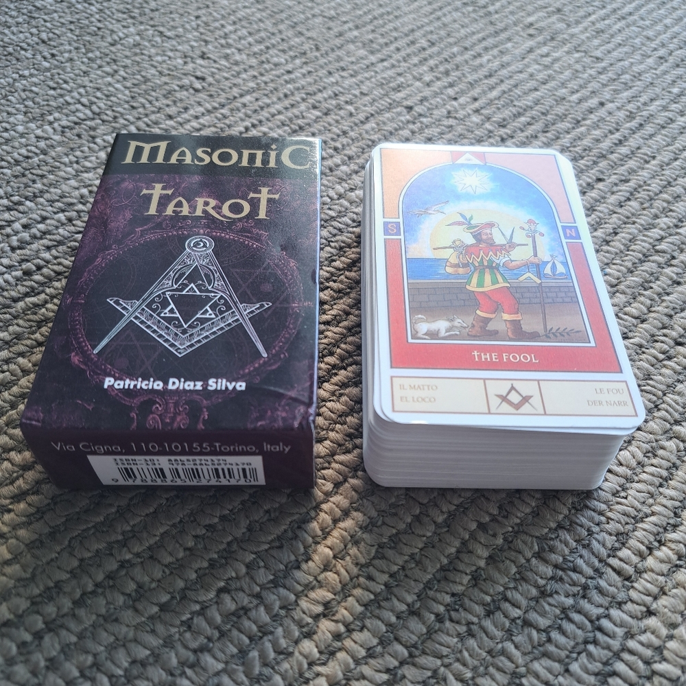SOLD OUT! Masonic Tarot A 78-Card Deck